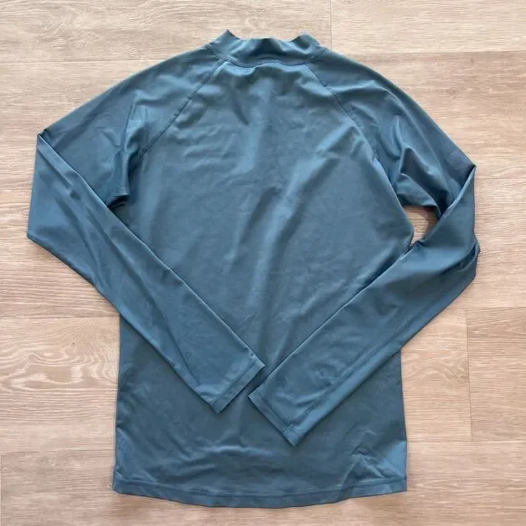 Billabong Rash Guard Long Sleeve Blue Women's-Size XS/S - Picture 2 of 5